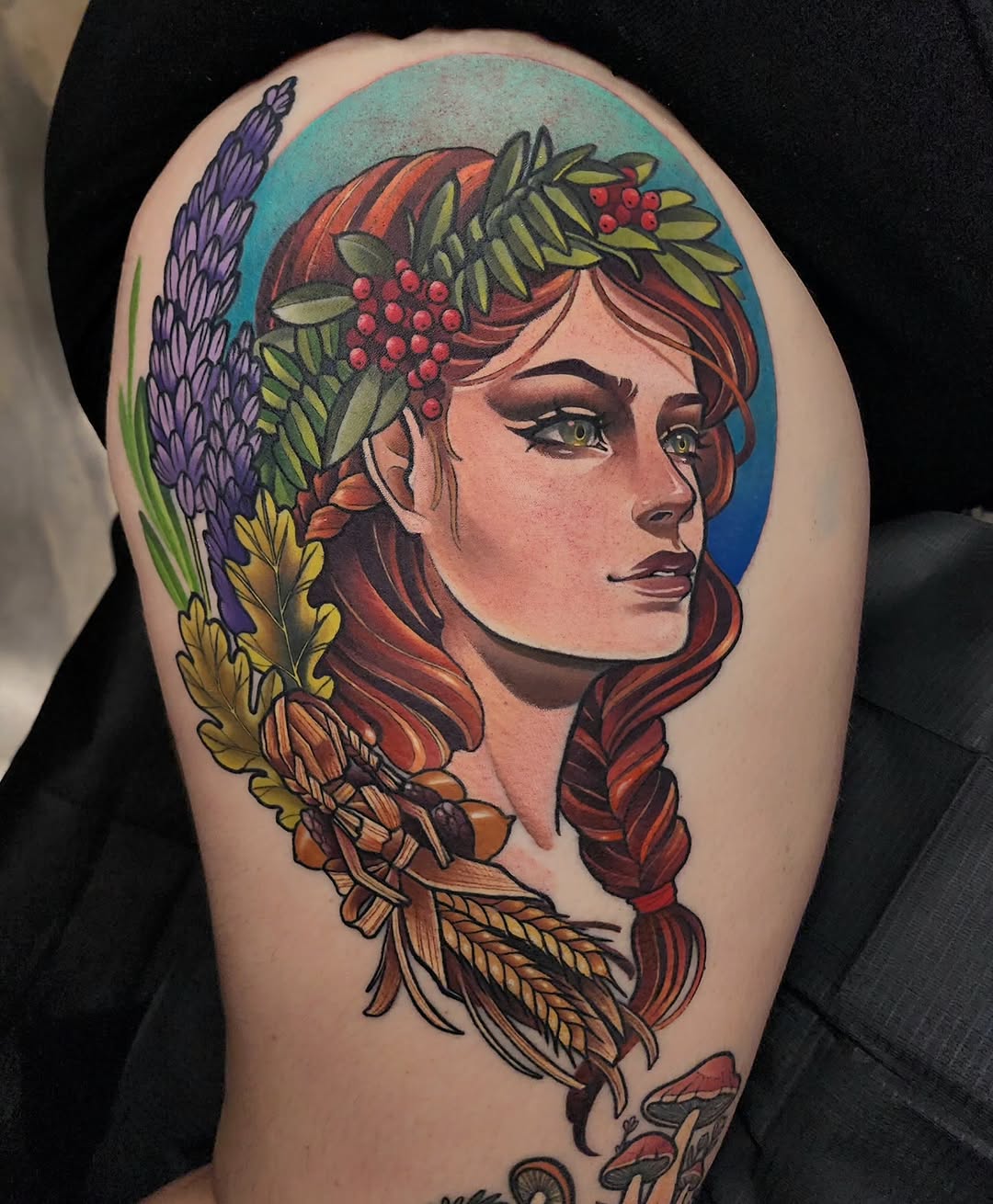 Tattoo by @joannanguyenart — neo_traditional, realism