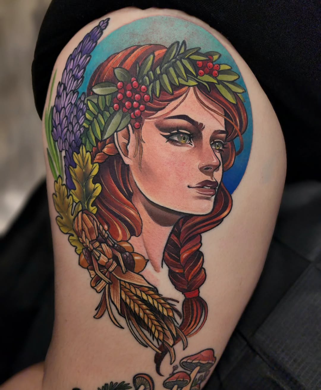 Tattoo by @joannanguyenart — neo_traditional, realism