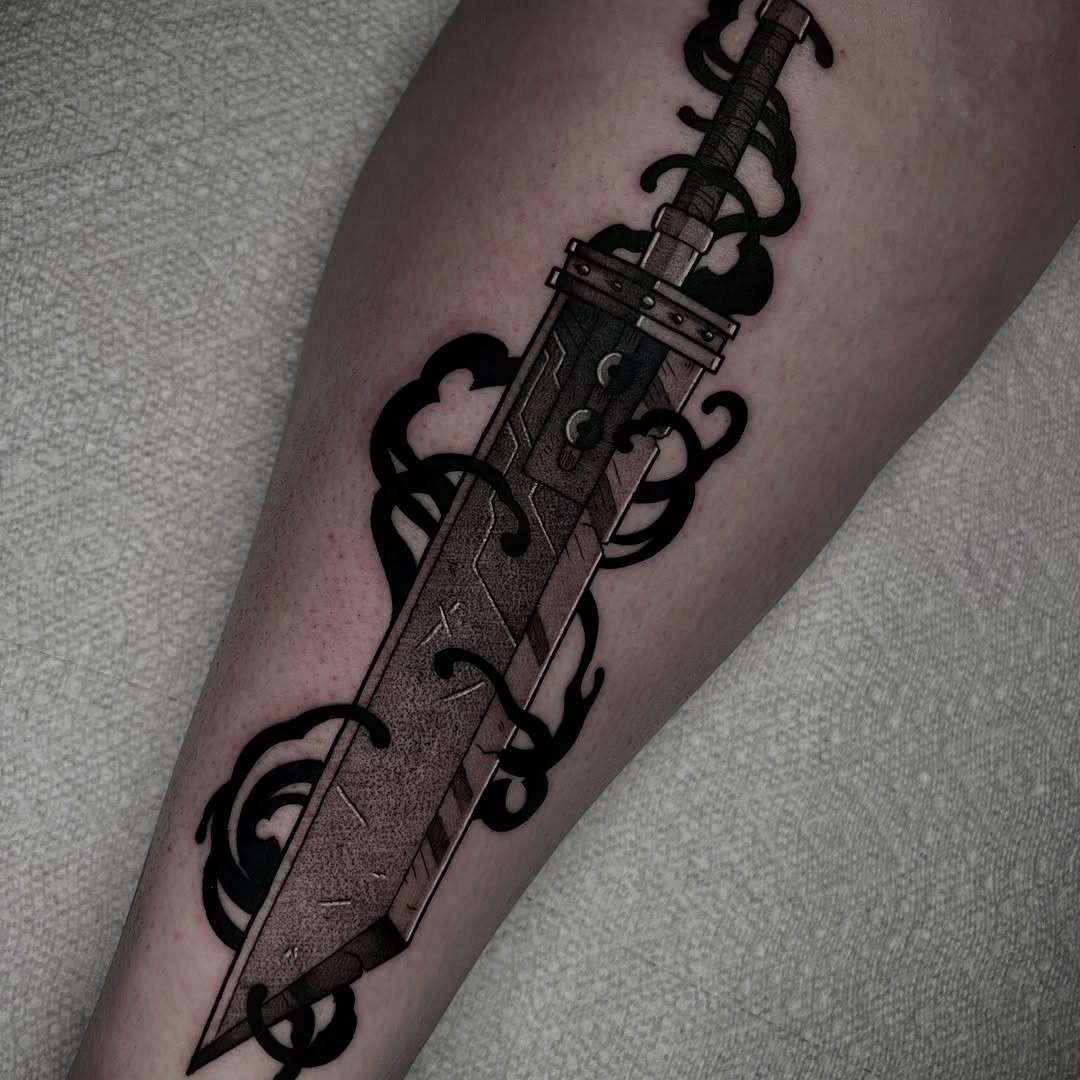 Tattoo by @bingtattoos — black_and_grey, realism