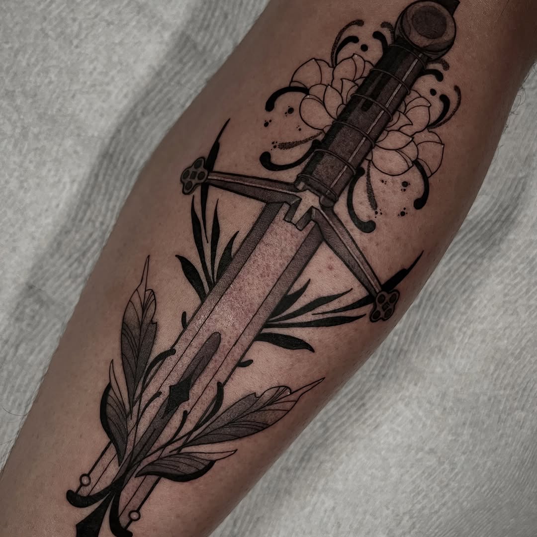 Tattoo by @bingtattoos — black_and_grey, realism