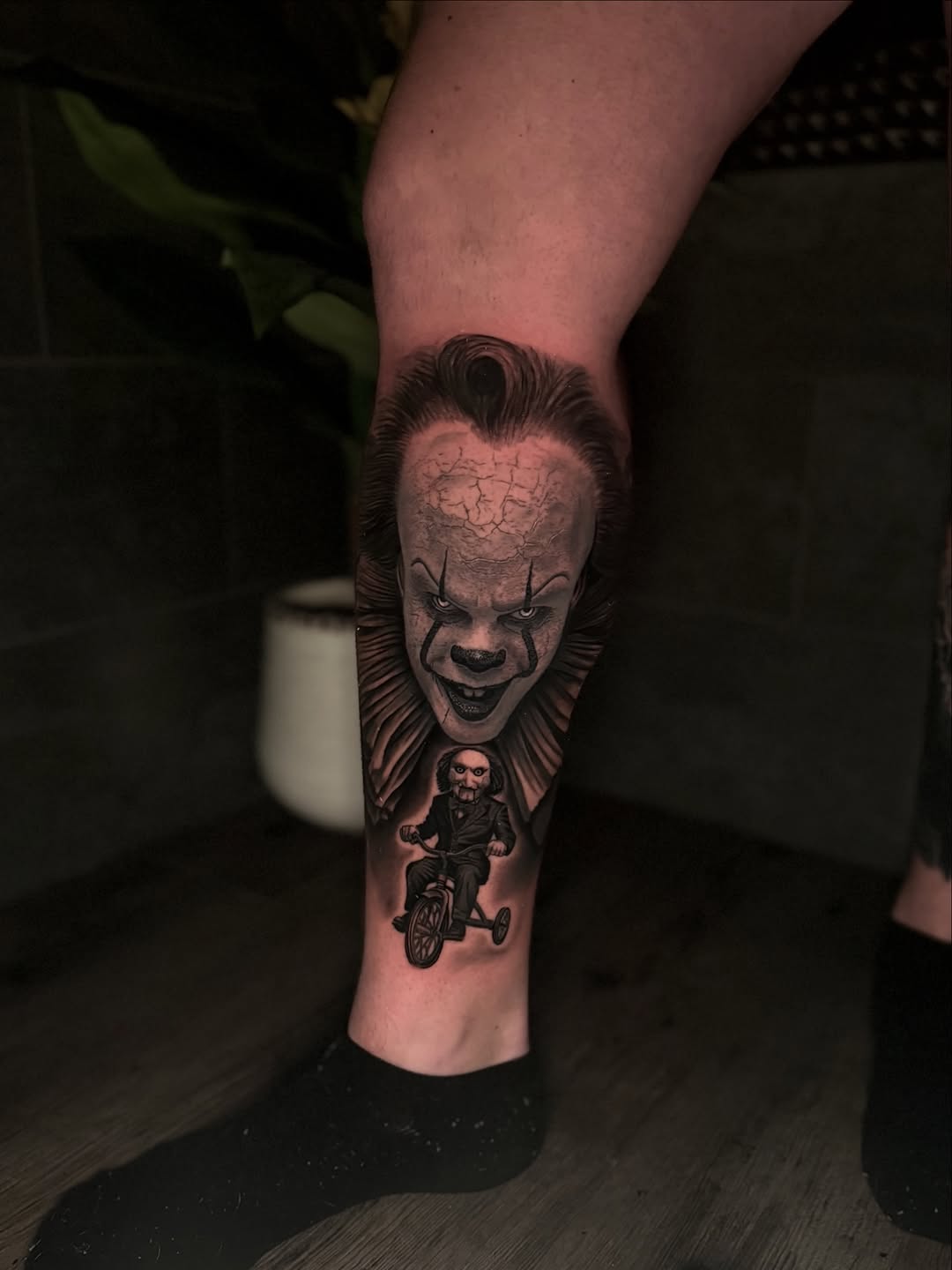 Tattoo by @taystattoos — realism, black_and_grey