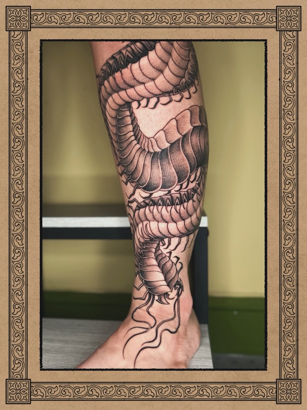 Tattoo by @ghoulysh β black_and_grey