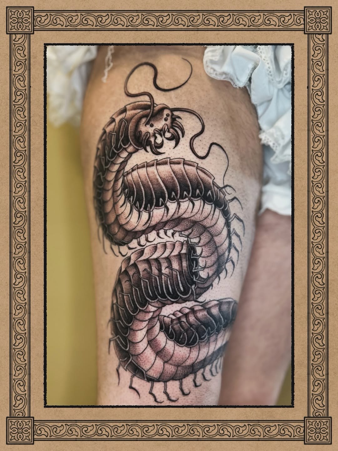 Tattoo by @ghoulysh β black_and_grey