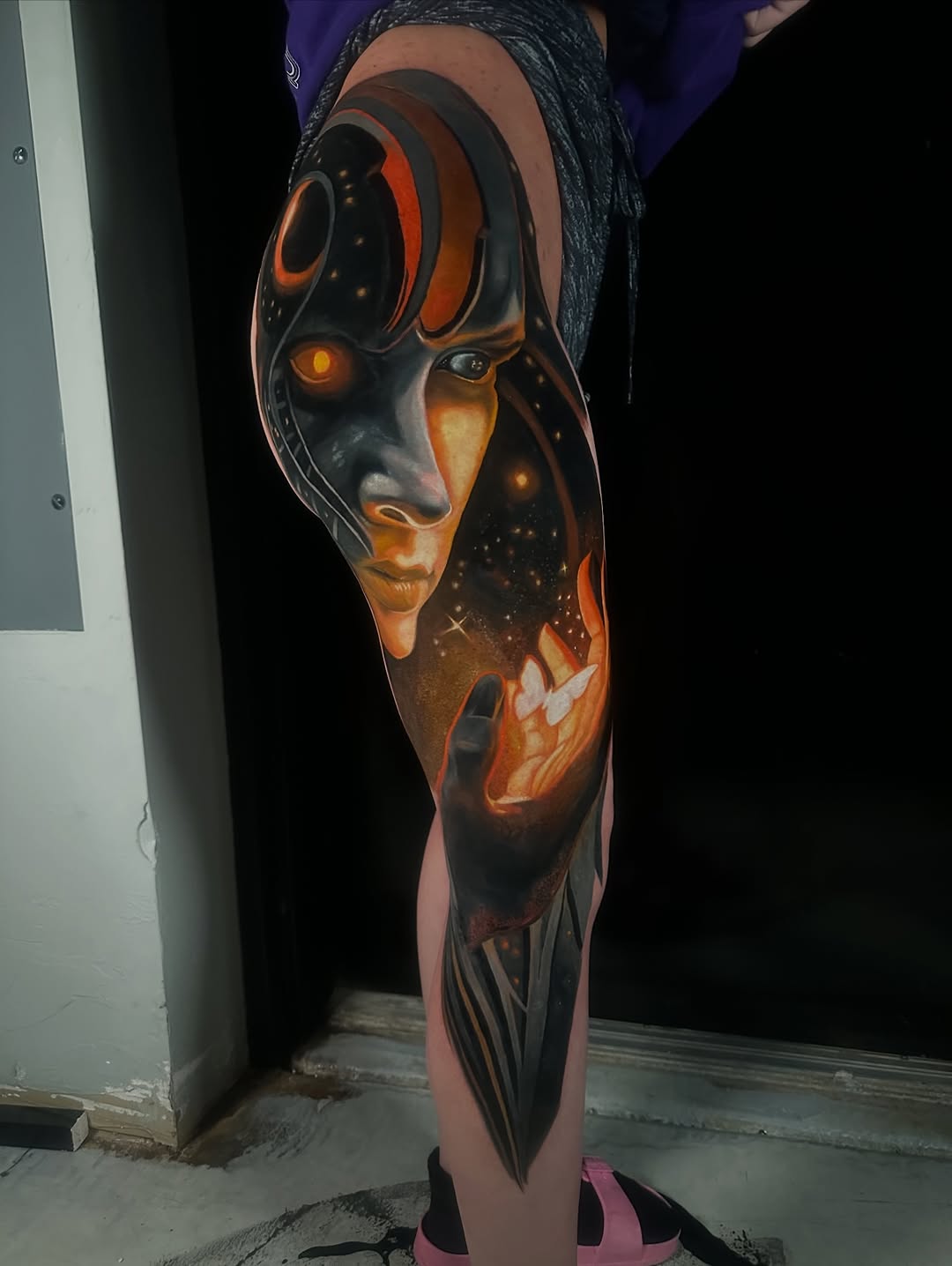 Tattoo by @herna.the.machine — realism, black_and_grey