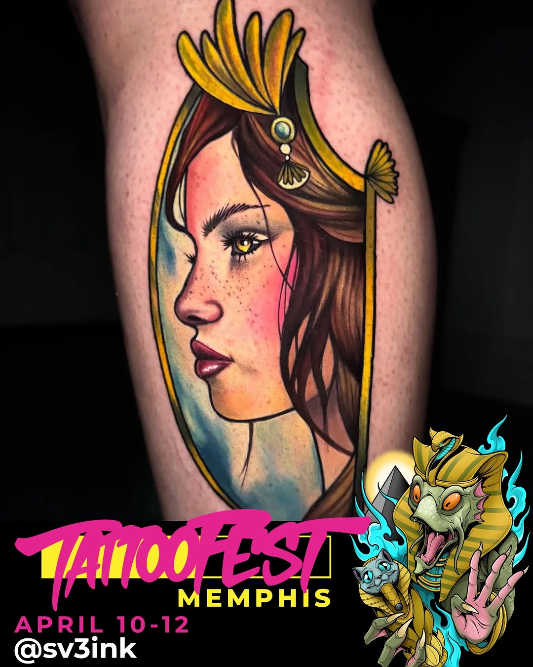 Tattoo by @sv3ink โ neo_traditional, realism