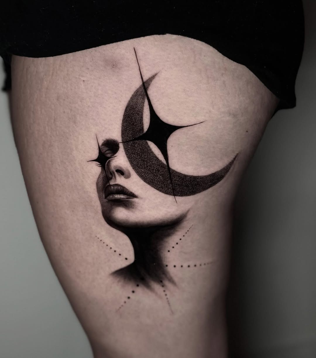 Tattoo by @marcepul.ink β black_and_grey, realism