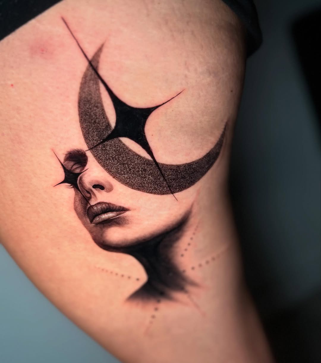 Tattoo by @marcepul.ink β black_and_grey, realism