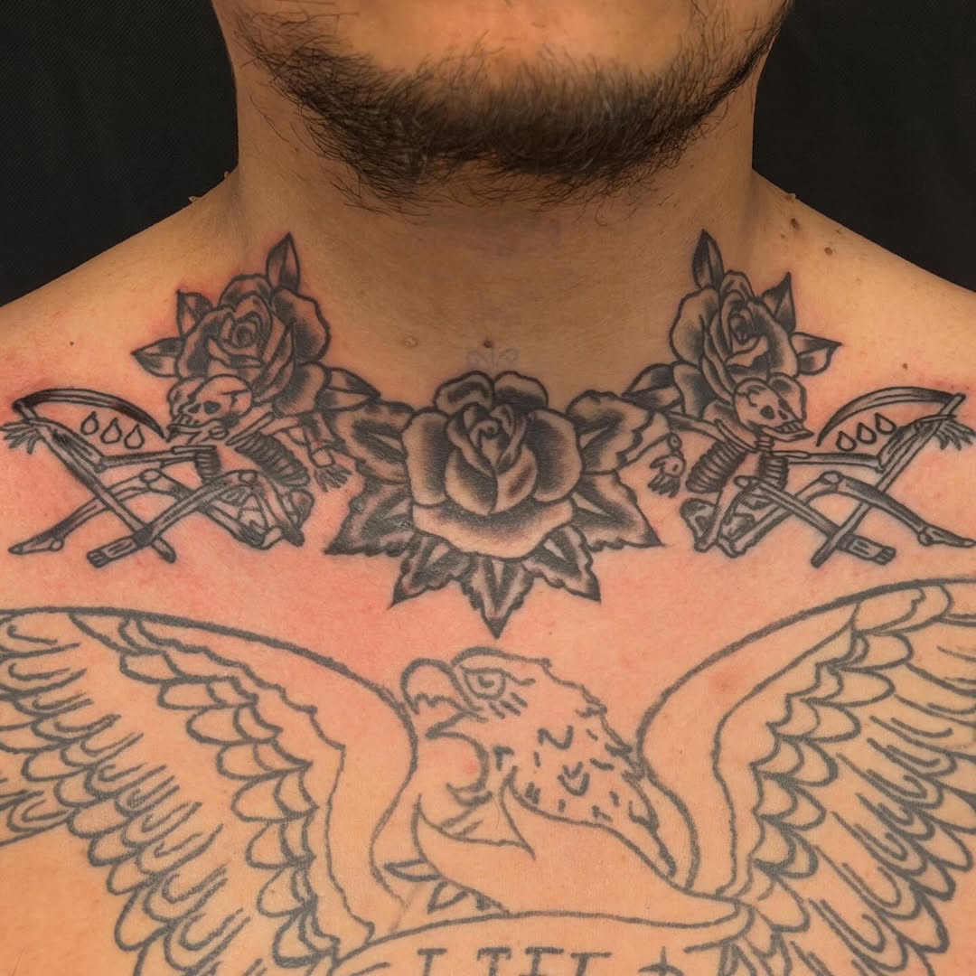 Tattoo by @corteztattoozz — american_traditional, black_and_grey