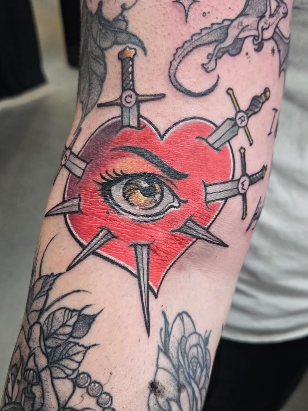 Tattoo by @jetblackninja_tattoo — american_traditional