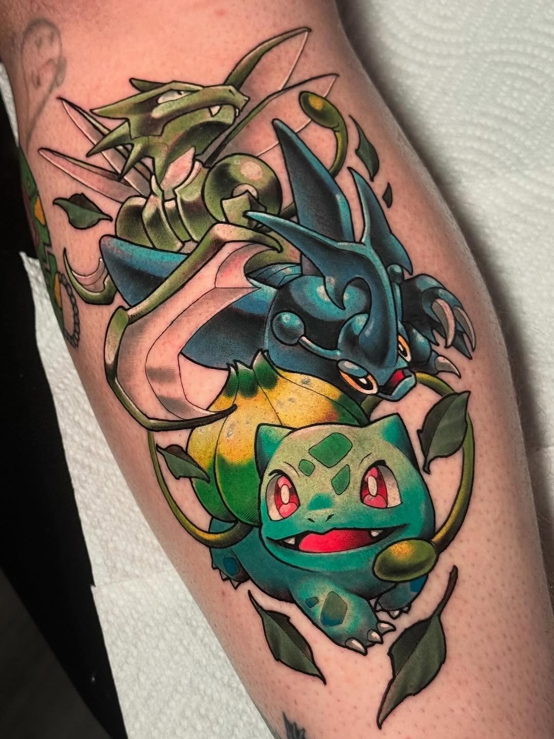 Tattoo by @redarrowcollective โ illustrative, anime