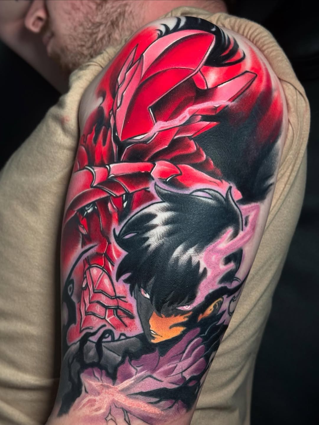 Tattoo by @redarrowcollective โ anime, illustrative