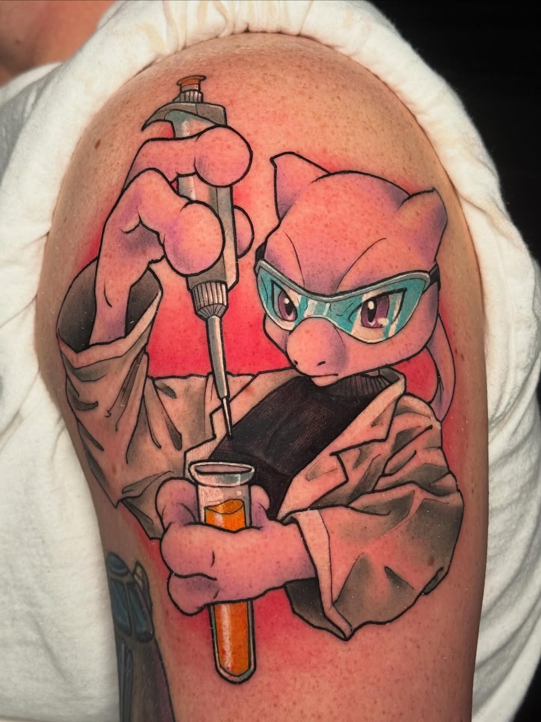 Tattoo by @redarrowcollective โ illustrative, anime