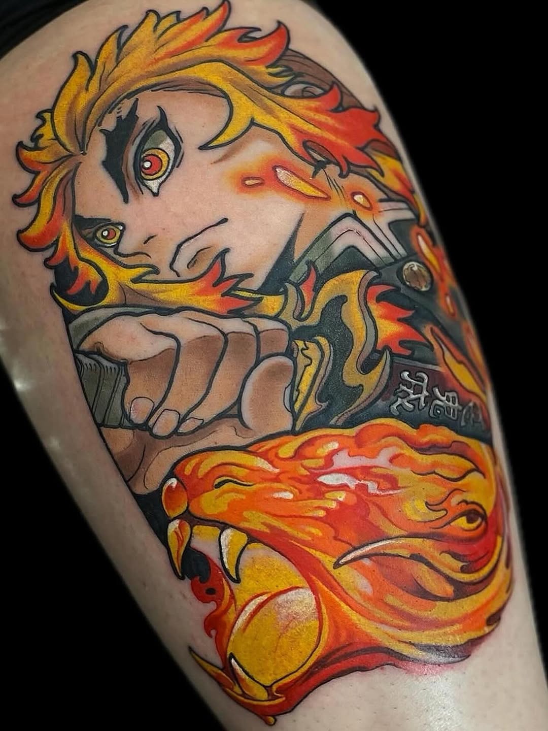 Tattoo by @redarrowcollective โ anime, illustrative