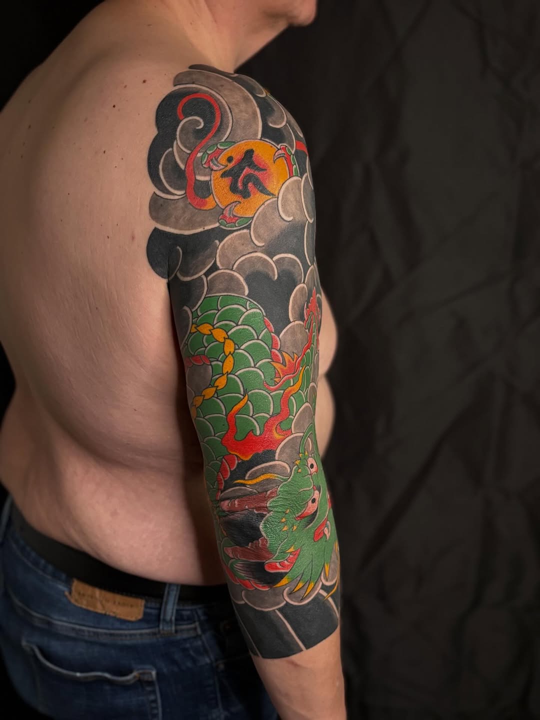 Tattoo by @z.hendrickson — japanese_irezumi, illustrative