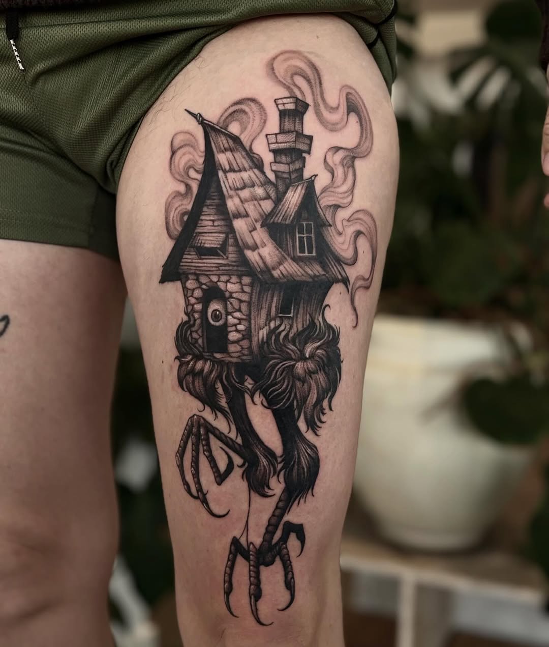 Tattoo by @haileypaetztattoos โ dark_realism, illustrative