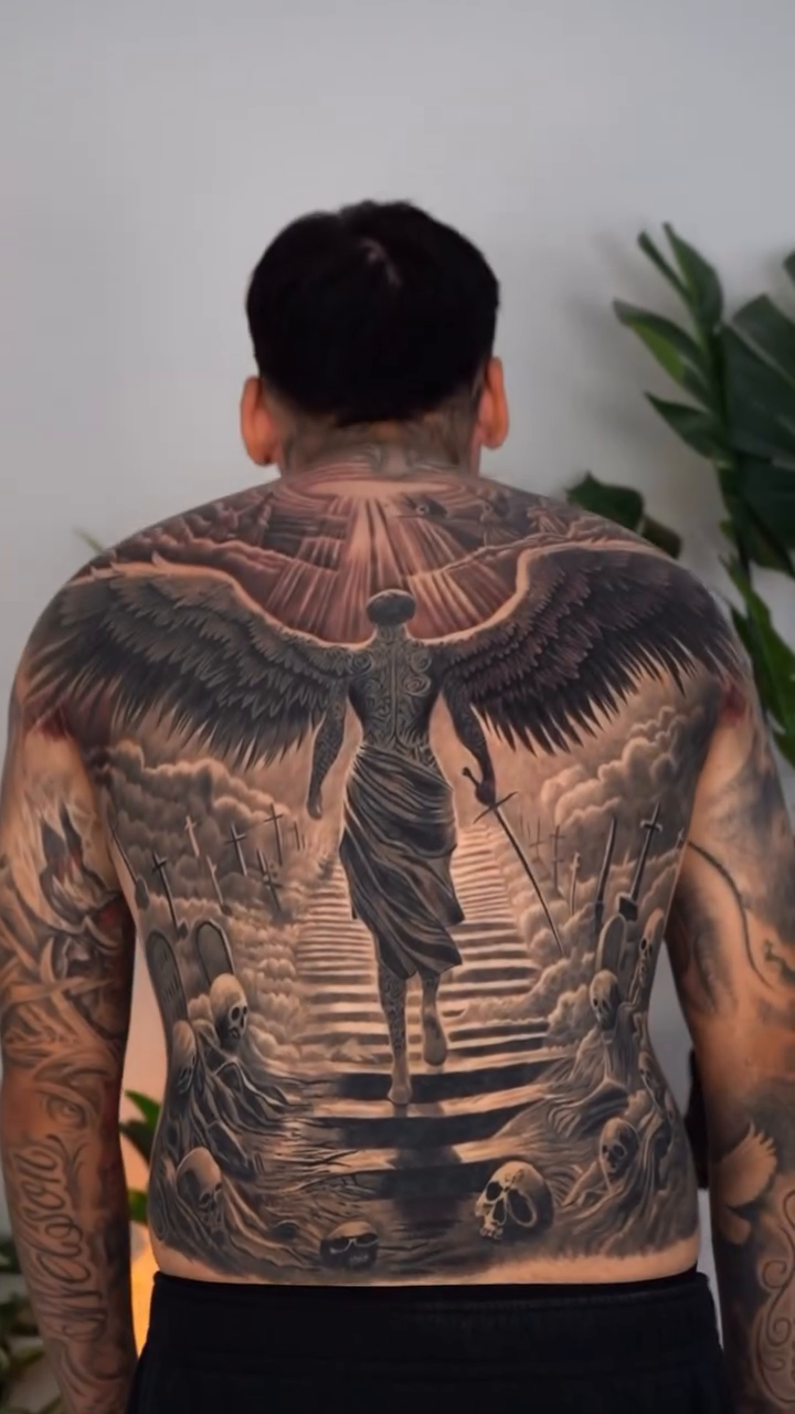 Tattoo by @nathan_inkk — realism, black_and_grey