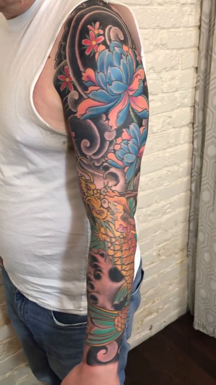 Tattoo by @rollhardy — japanese_irezumi