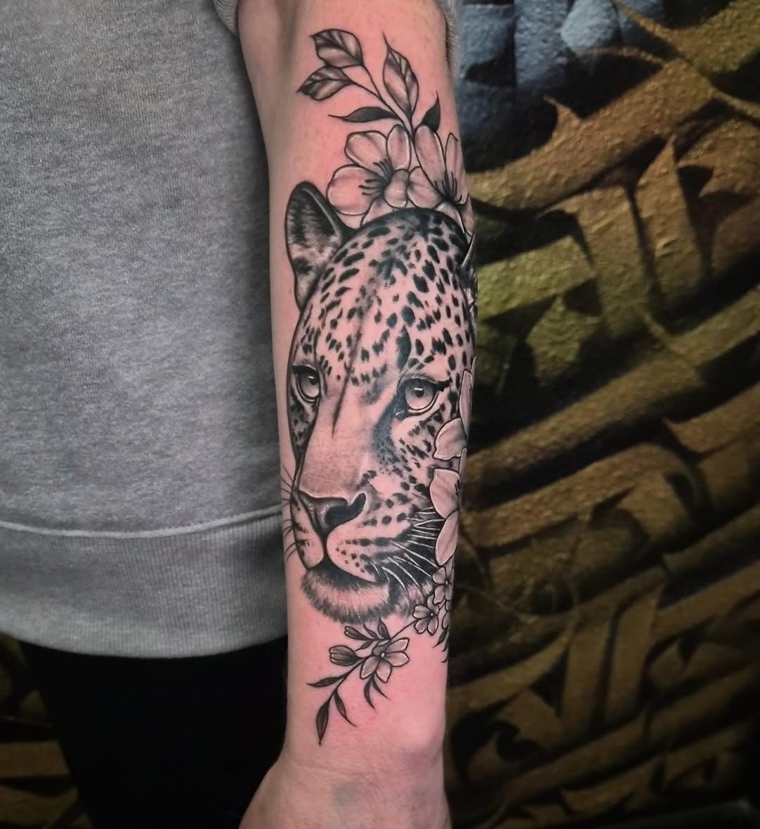 Tattoo by @lovelylyla.tatts — realism, black_and_grey