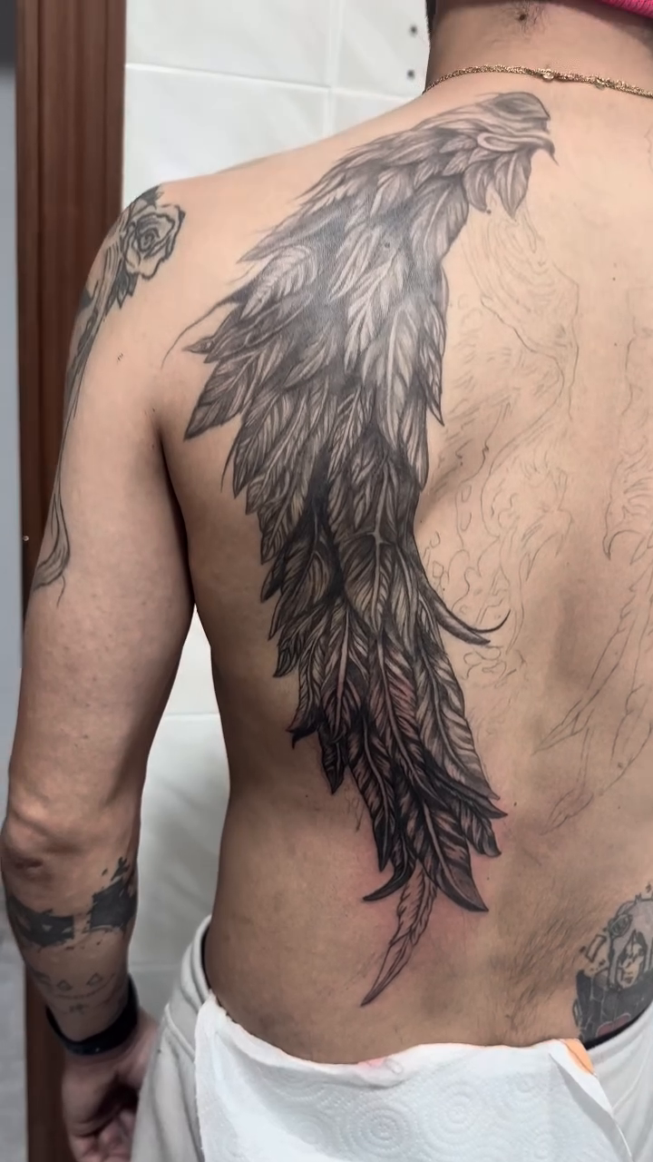 Tattoo by @kunaytattoo_ — black_and_grey, realism