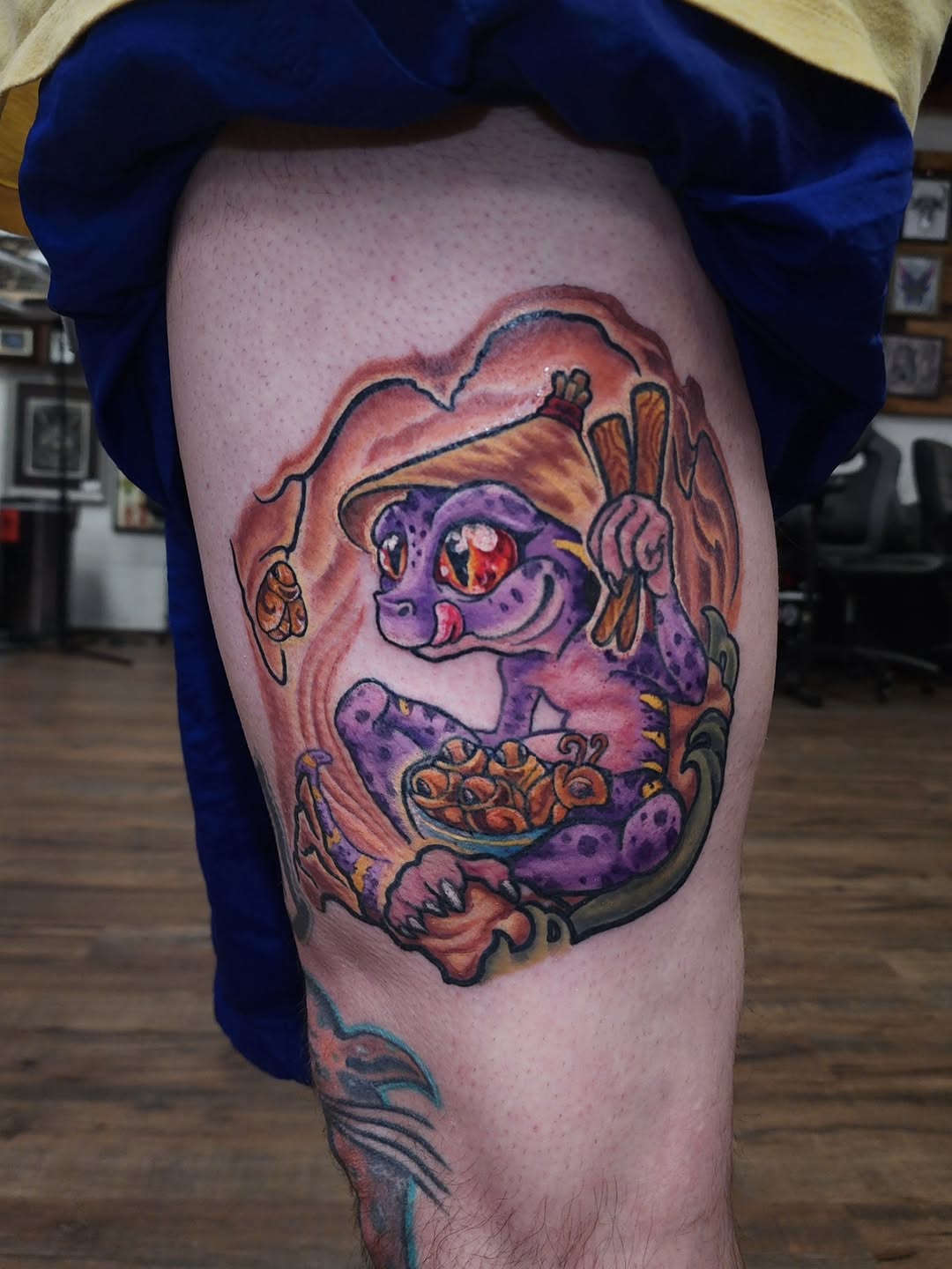 Tattoo by @birdysartnest_tb โ new_school, illustrative