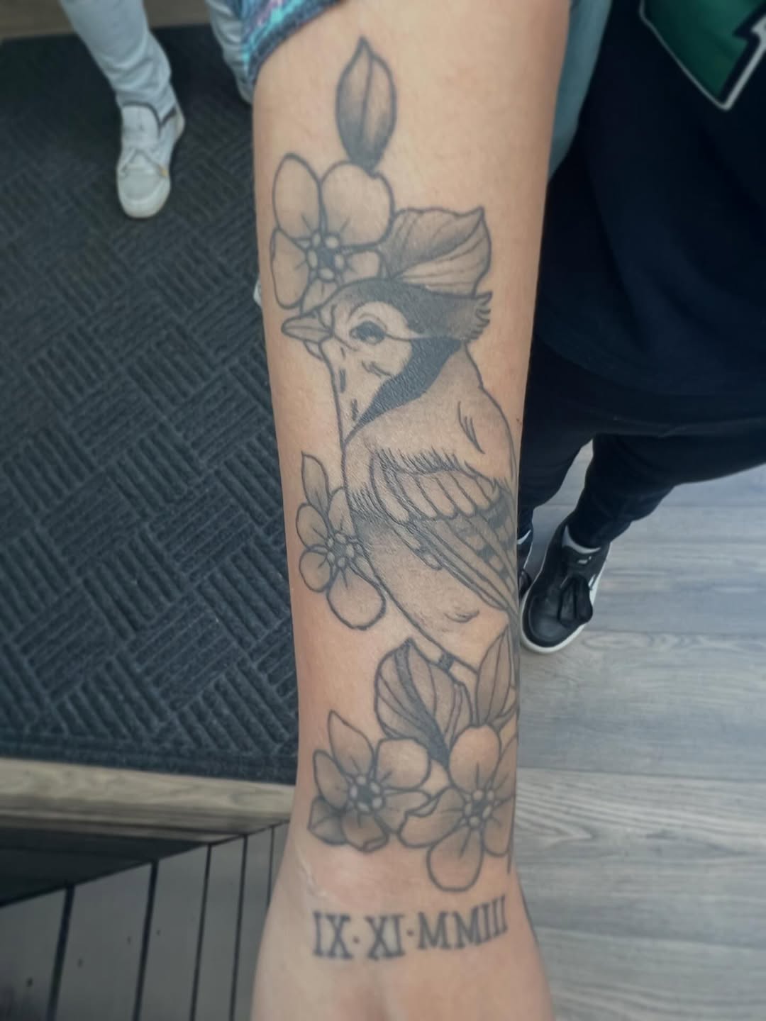 Tattoo by @codymarl — illustrative, black_and_grey