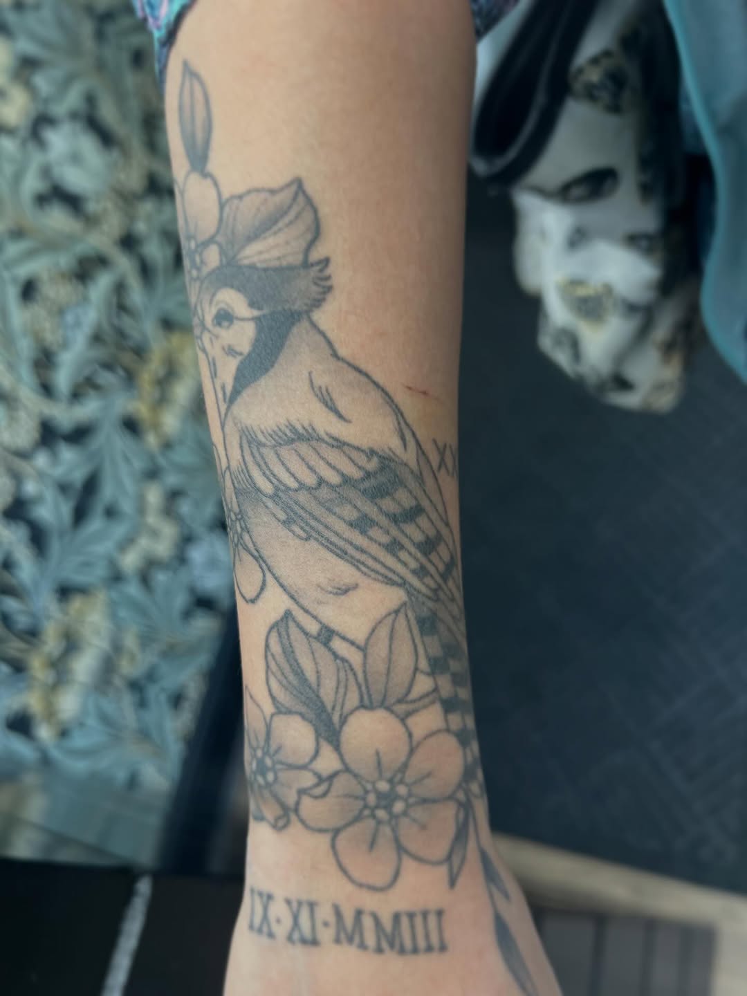 Tattoo by @codymarl — illustrative, black_and_grey