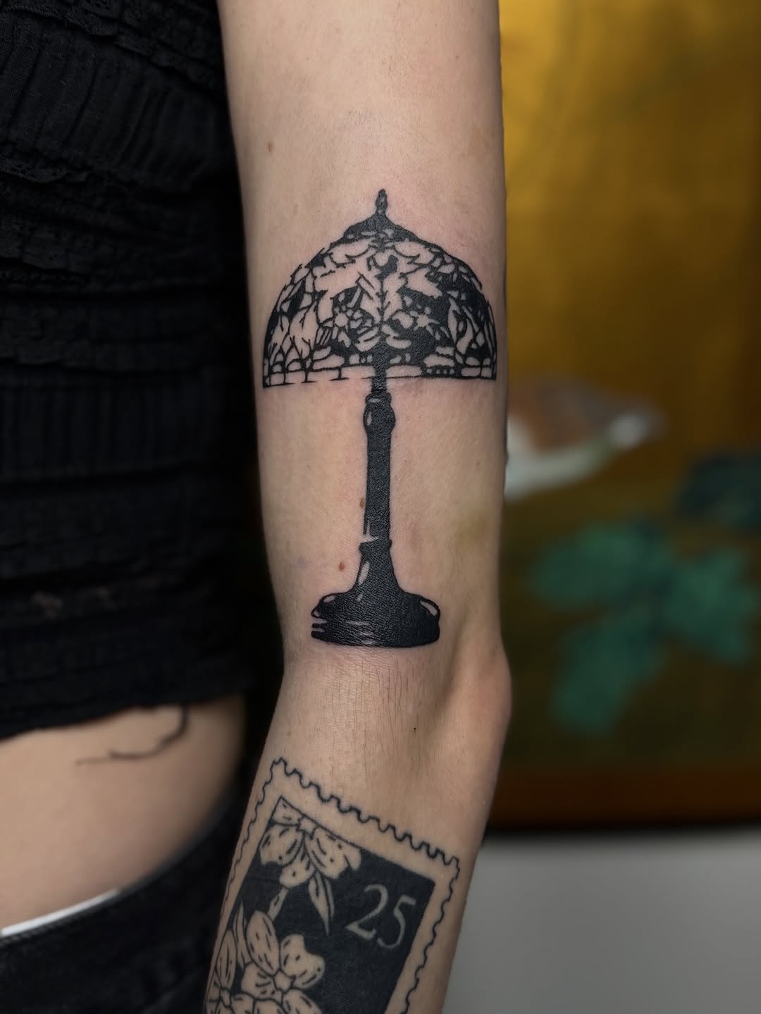 Tattoo by @lilmazetattoos β blackwork