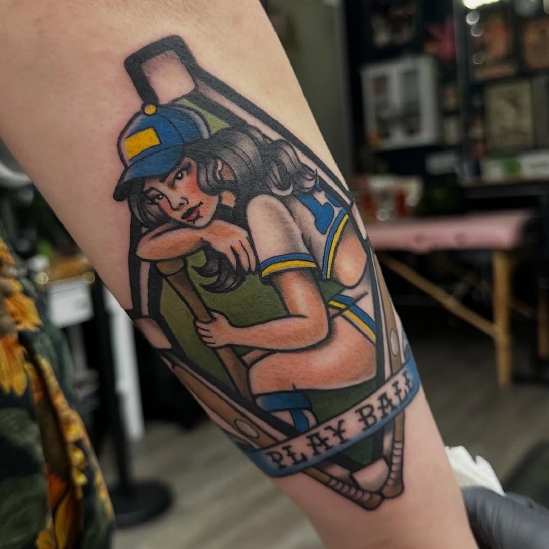 Tattoo by @southpawkate โ american_traditional