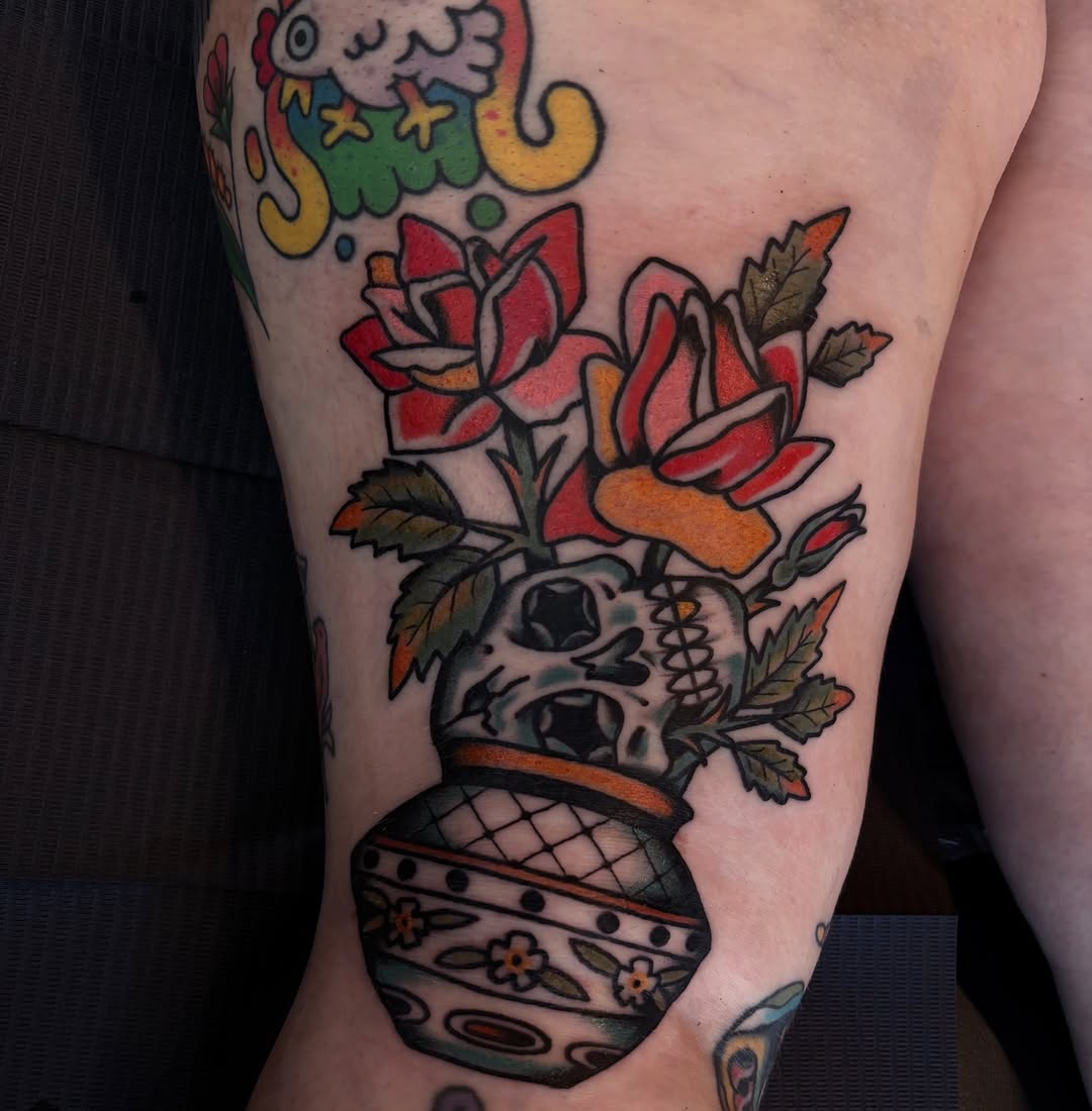 Tattoo by @linzchadwicktattoos β american_traditional, illustrative