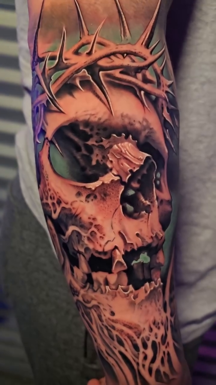 Tattoo by @gagecheesmantattoos β realism, dark_realism