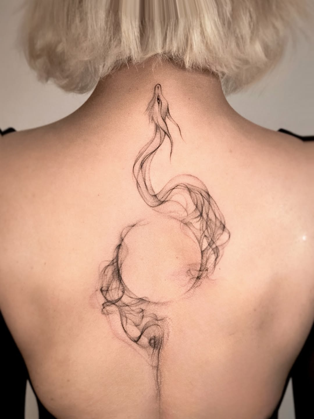 Tattoo by @devamariyaa — fine_line, black_and_grey