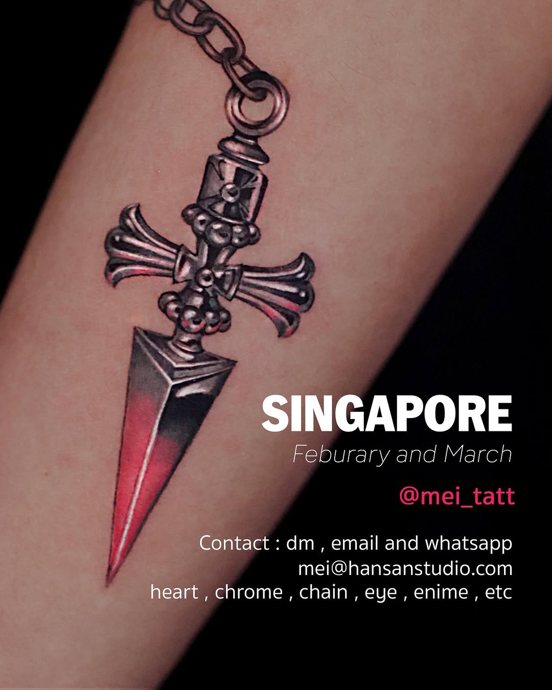 Tattoo by @mei_tatt — realism, black_and_grey