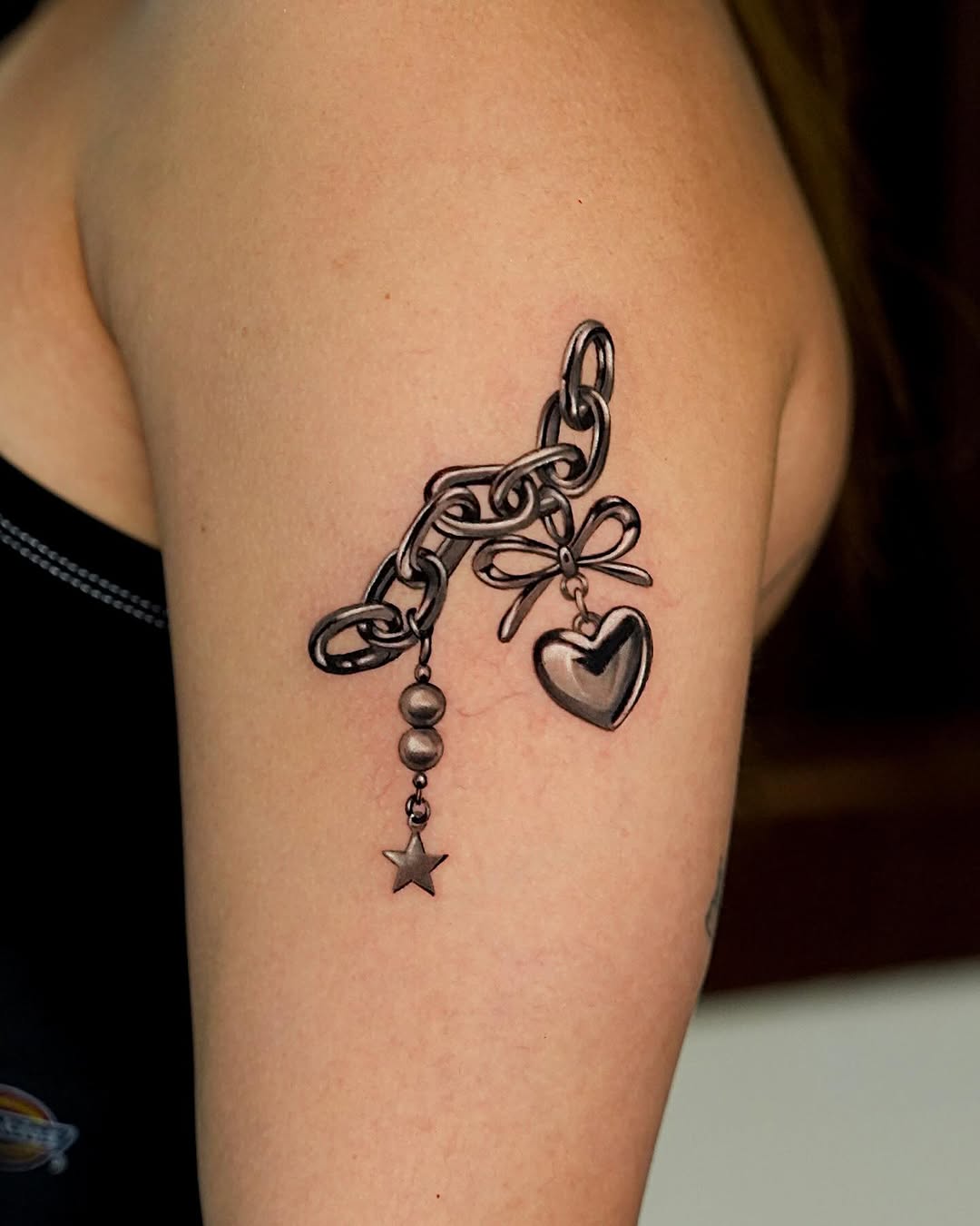 Tattoo by @mei_tatt — realism, black_and_grey
