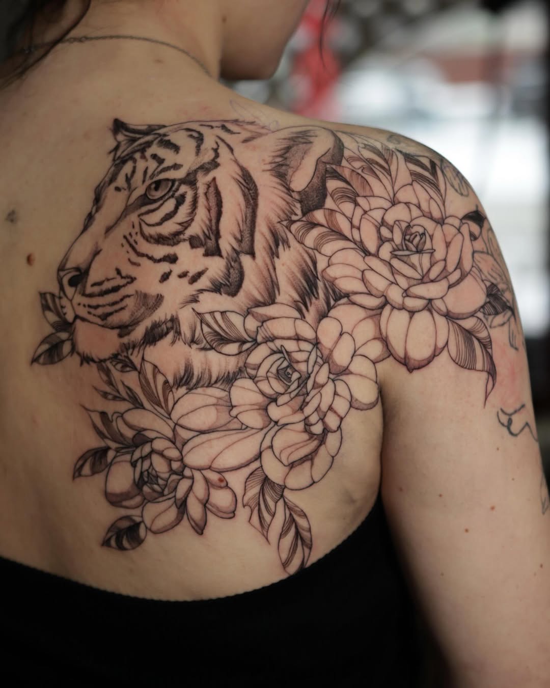 Tattoo by @cordero.inks — realism, black_and_grey