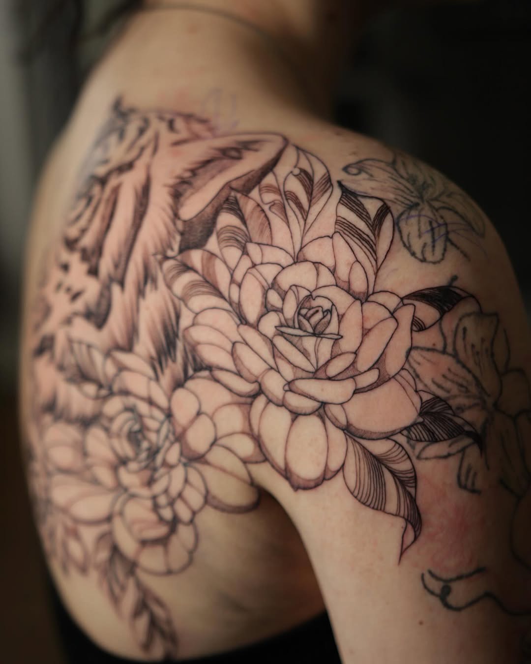 Tattoo by @cordero.inks — black_and_grey, realism
