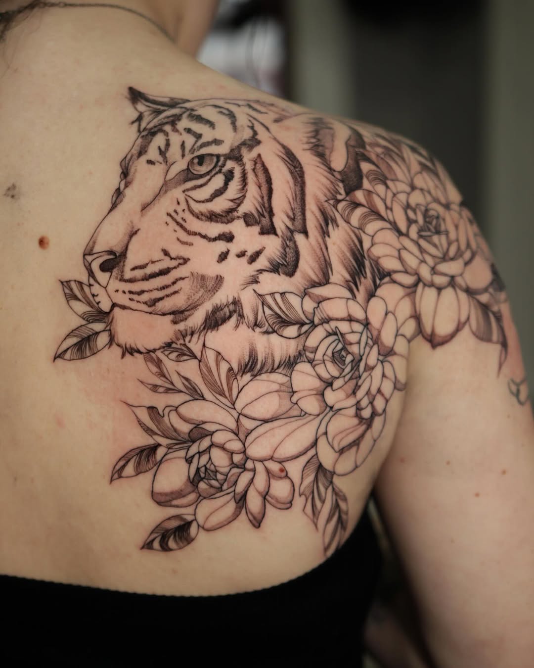 Tattoo by @cordero.inks — realism, black_and_grey
