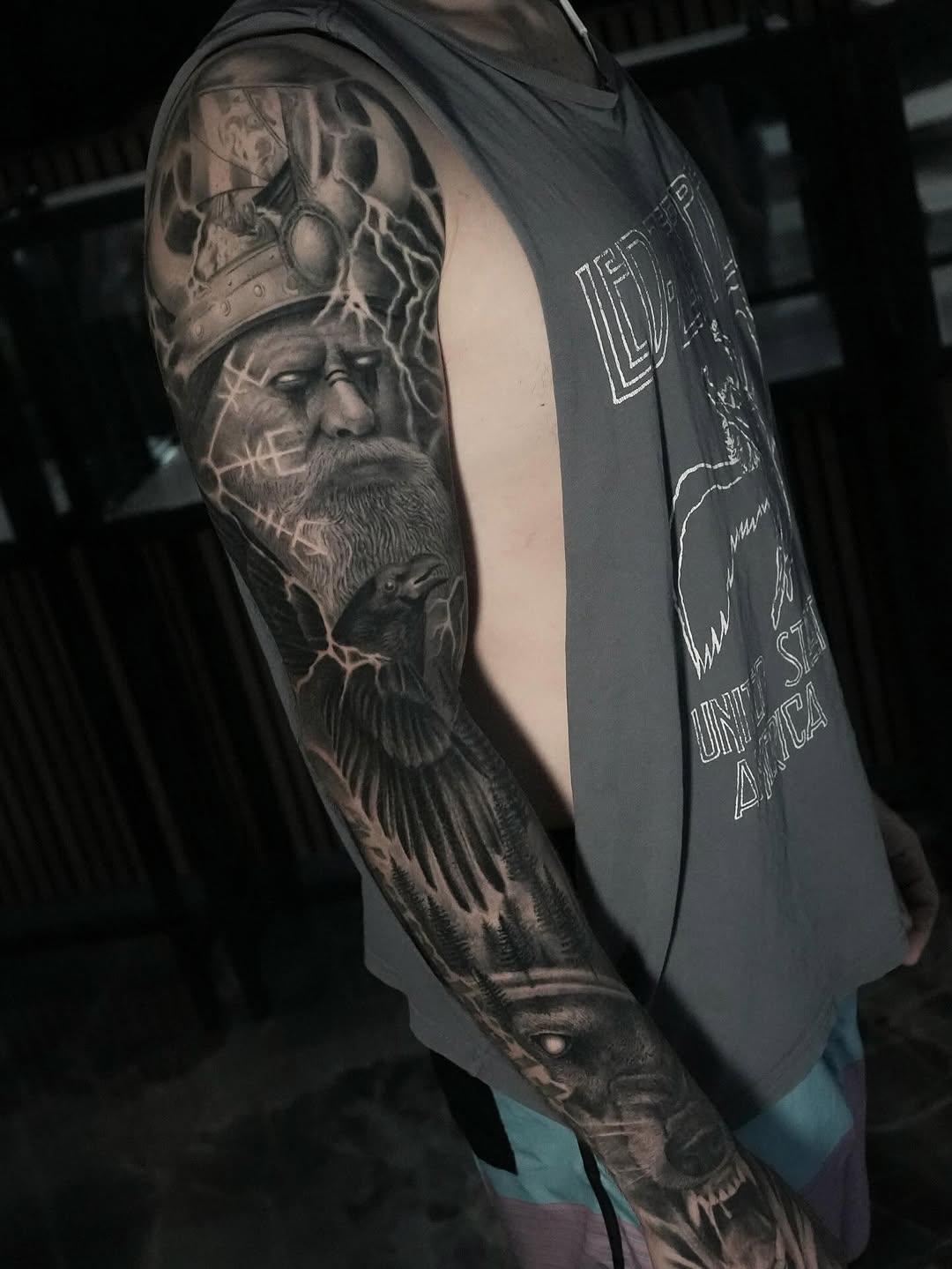 Tattoo by @luispereyra.tattoo β black_and_grey, realism