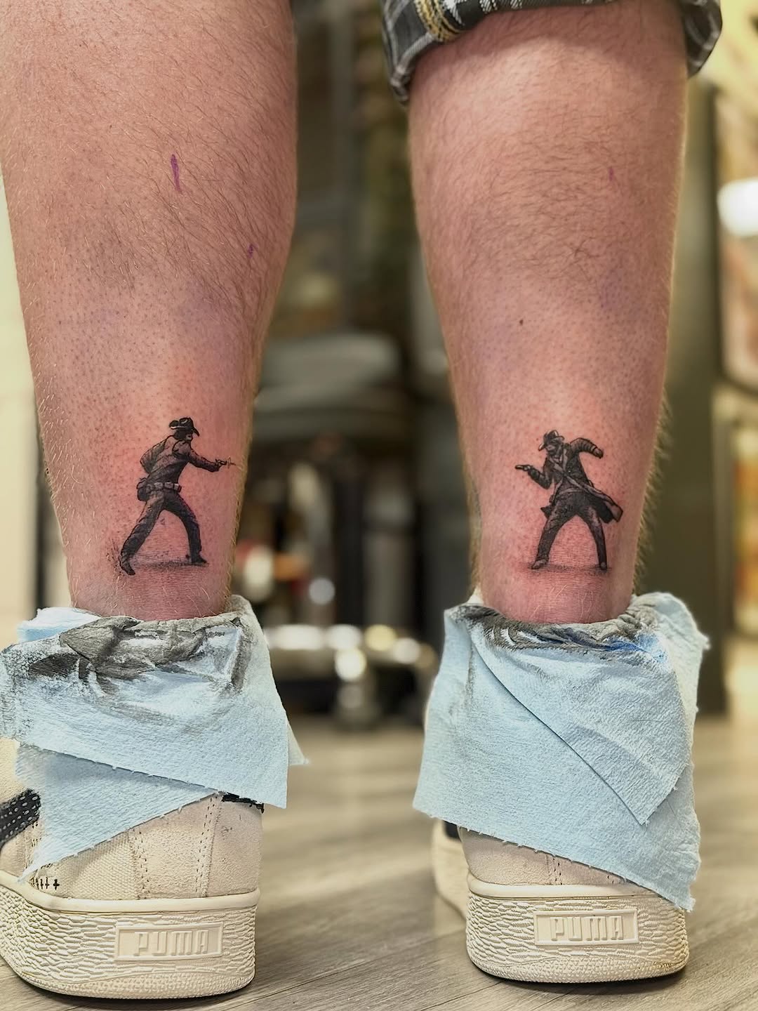Tattoo by @khangtart — black_and_grey
