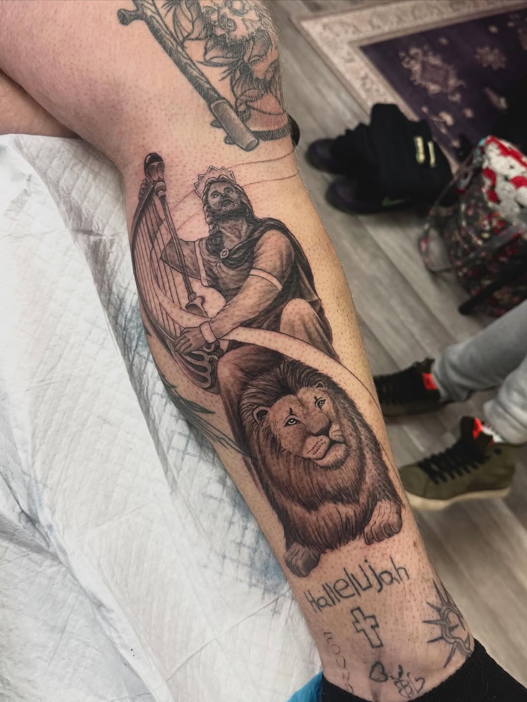 Tattoo by @khangtart — realism, black_and_grey