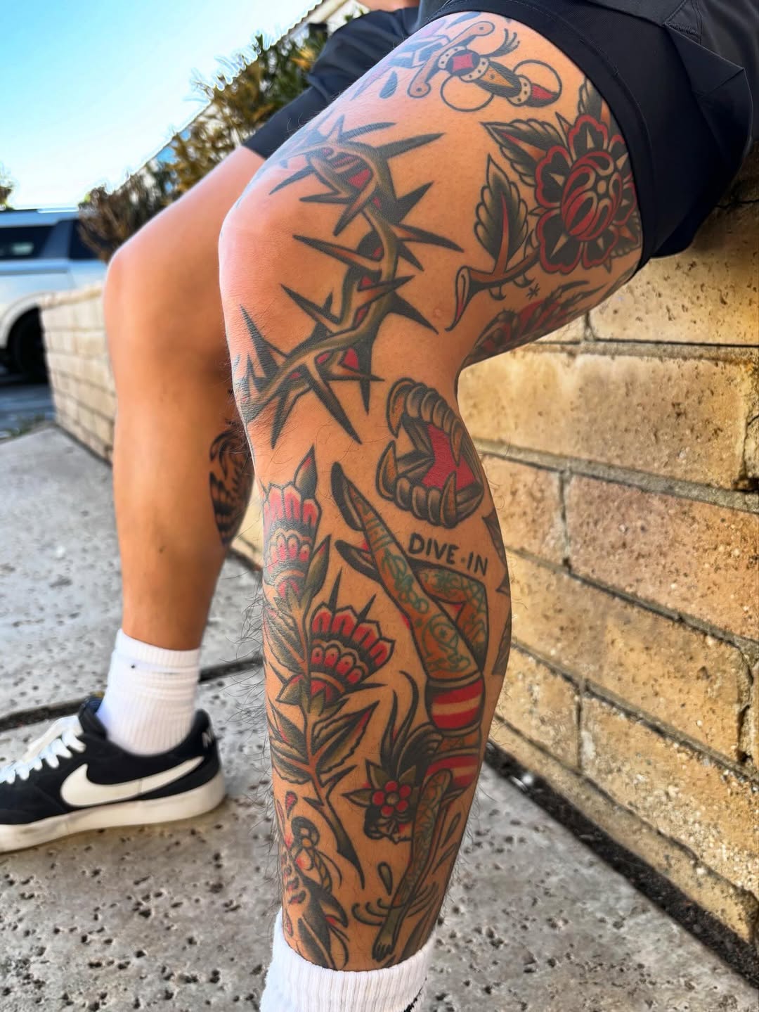 Tattoo by @tatturo_ โ american_traditional