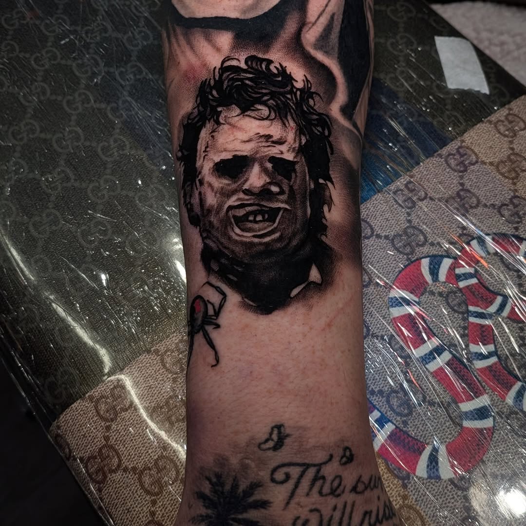 Tattoo by @joeshepp โ realism, black_and_grey
