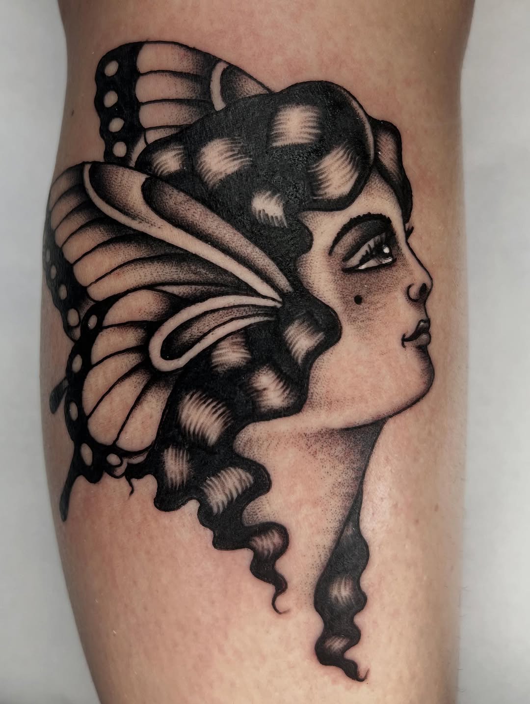 Tattoo by @kevincarusotattooer — black_and_grey, neo_traditional
