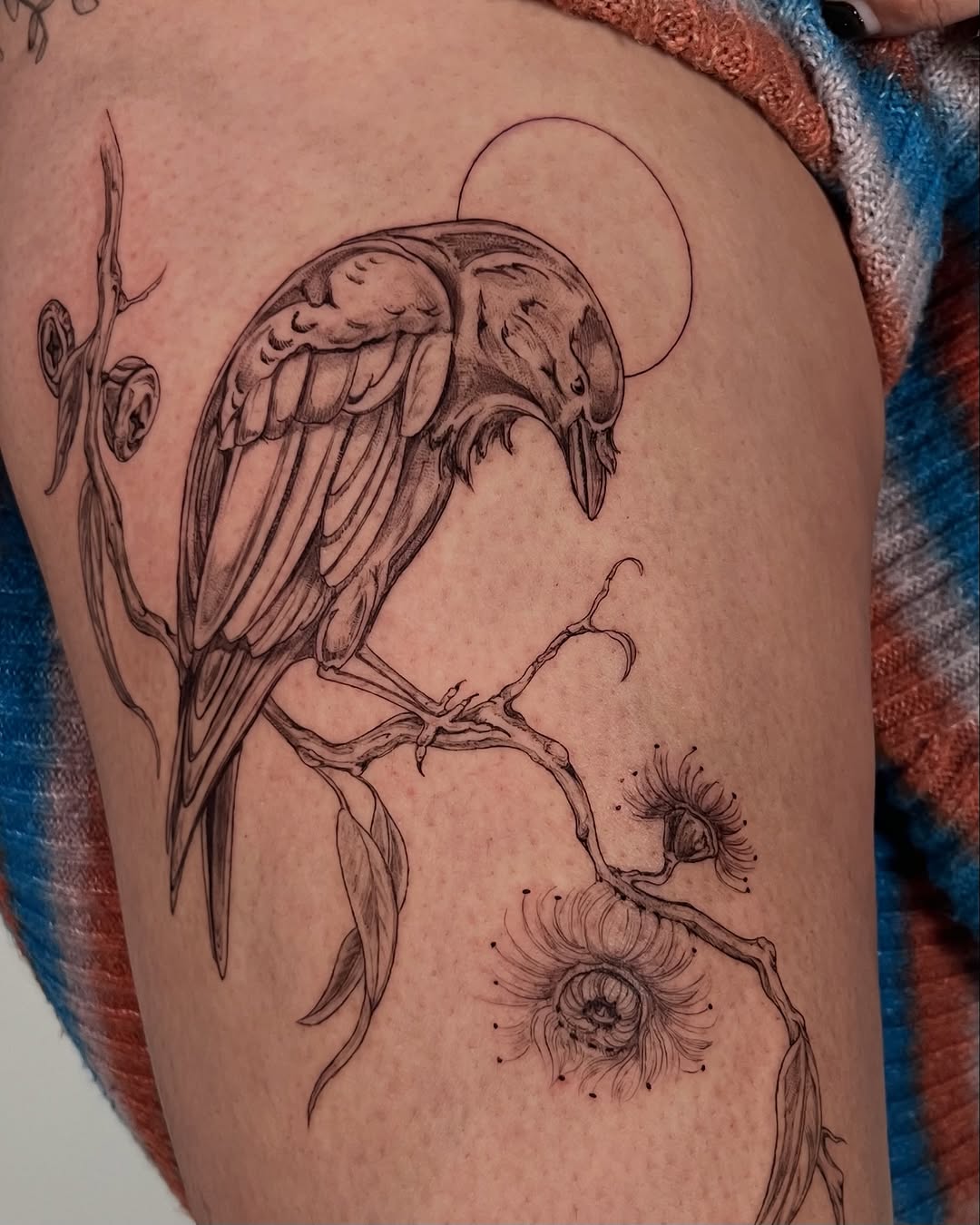 Tattoo by @teattoos β illustrative, black_and_grey