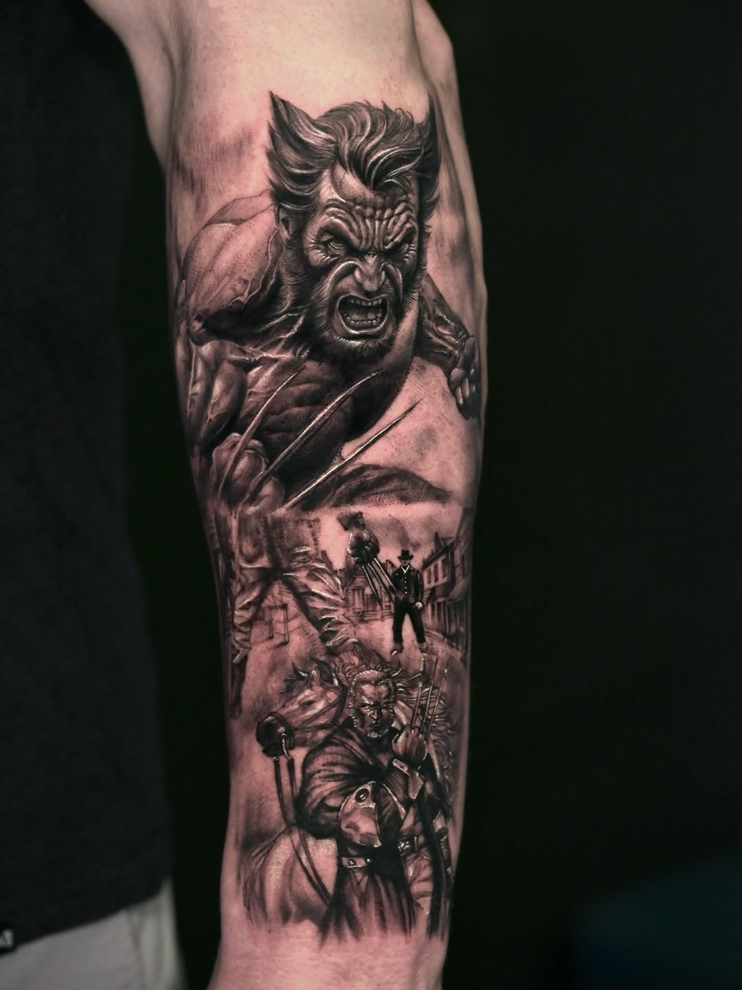 Tattoo by @calvintattoo โ realism, black_and_grey