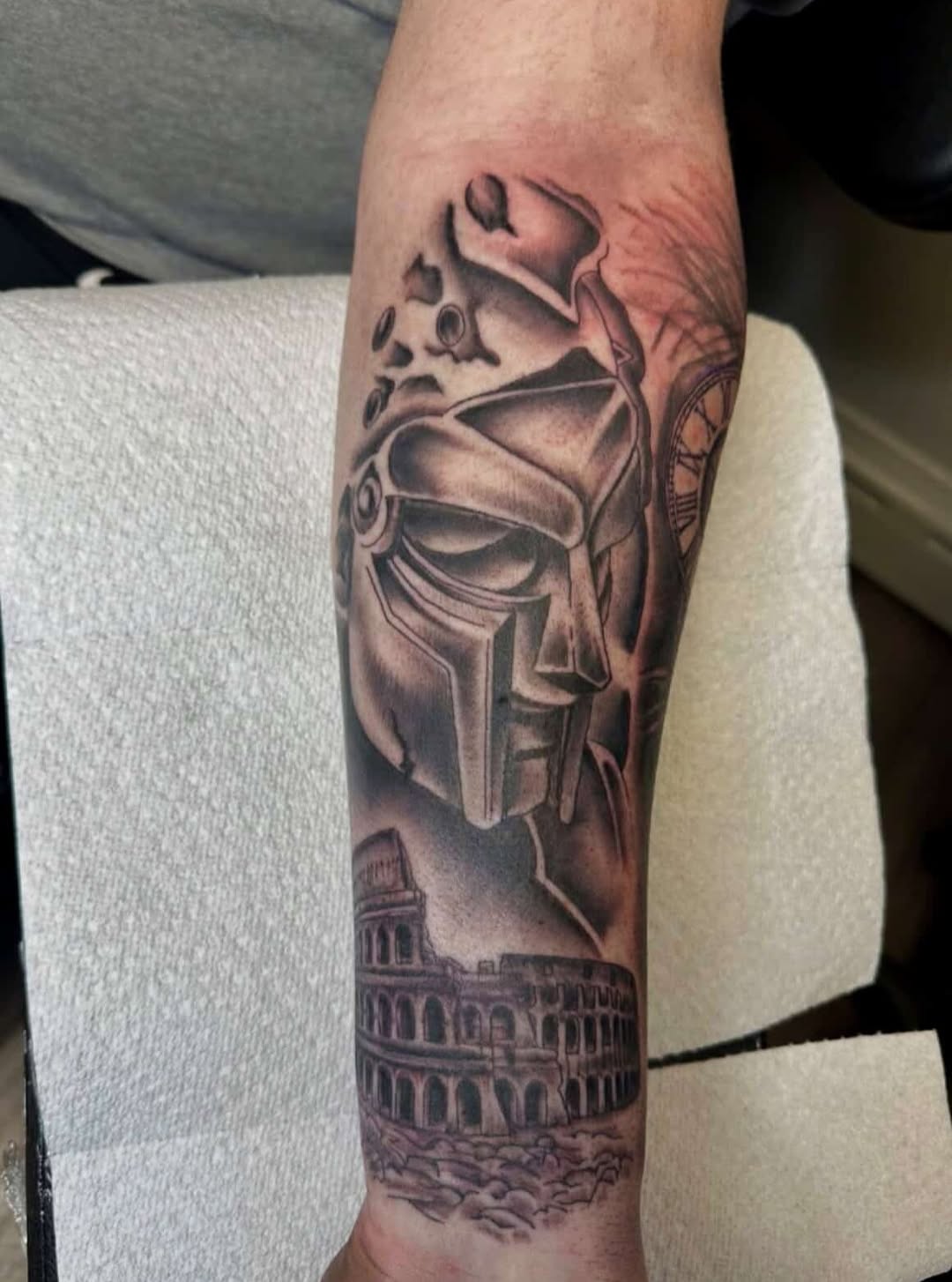 Tattoo by @sk88pierce — realism, black_and_grey