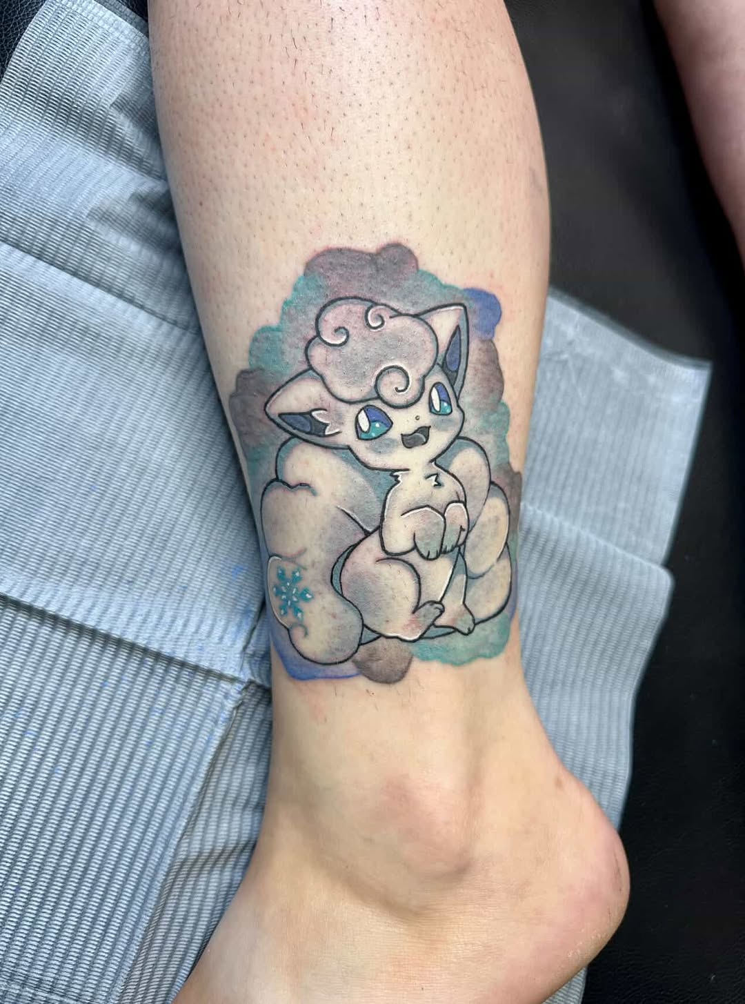 Tattoo by @sk88pierce — anime