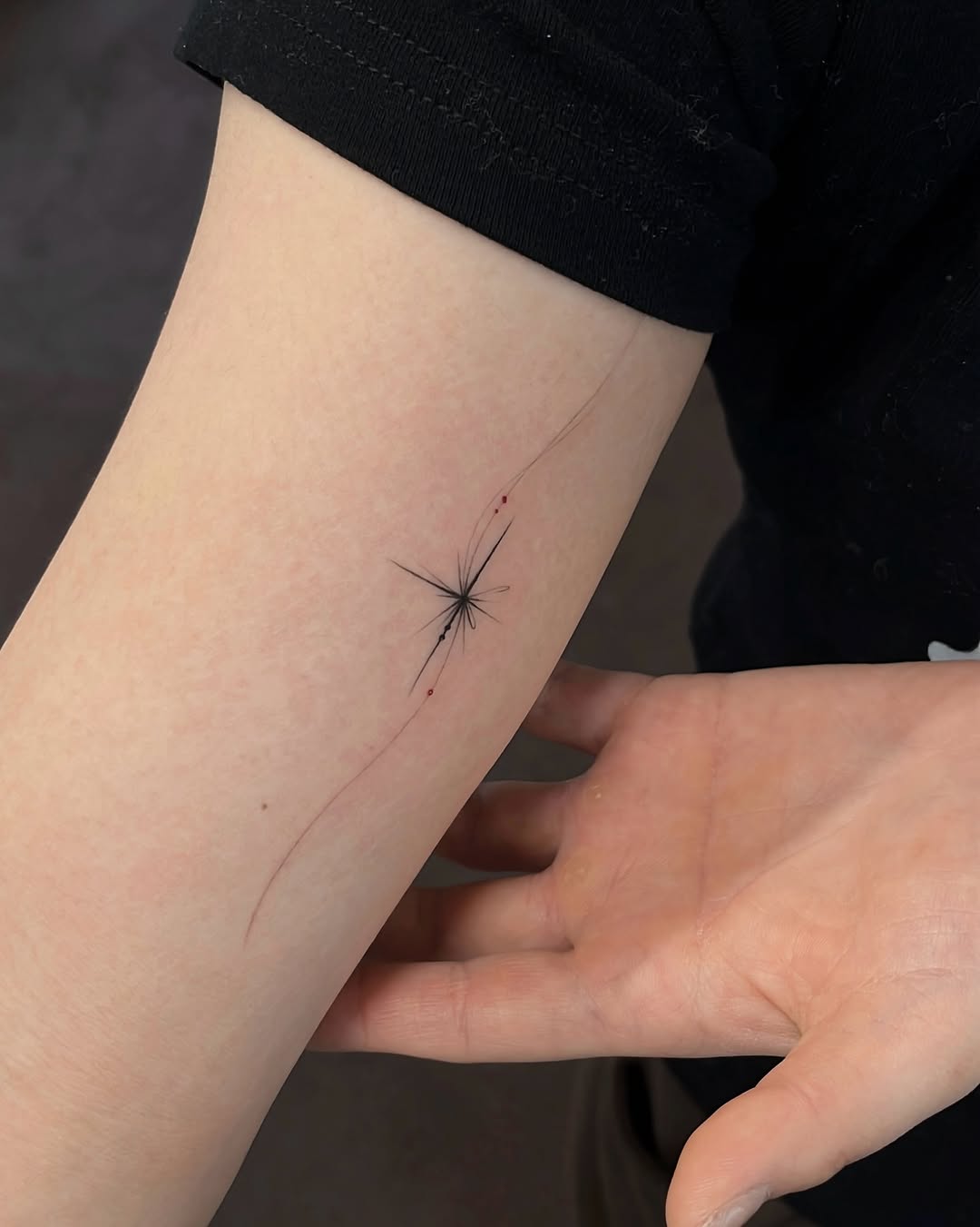 Tattoo by @gaeun.tattoo — fine_line, minimalist