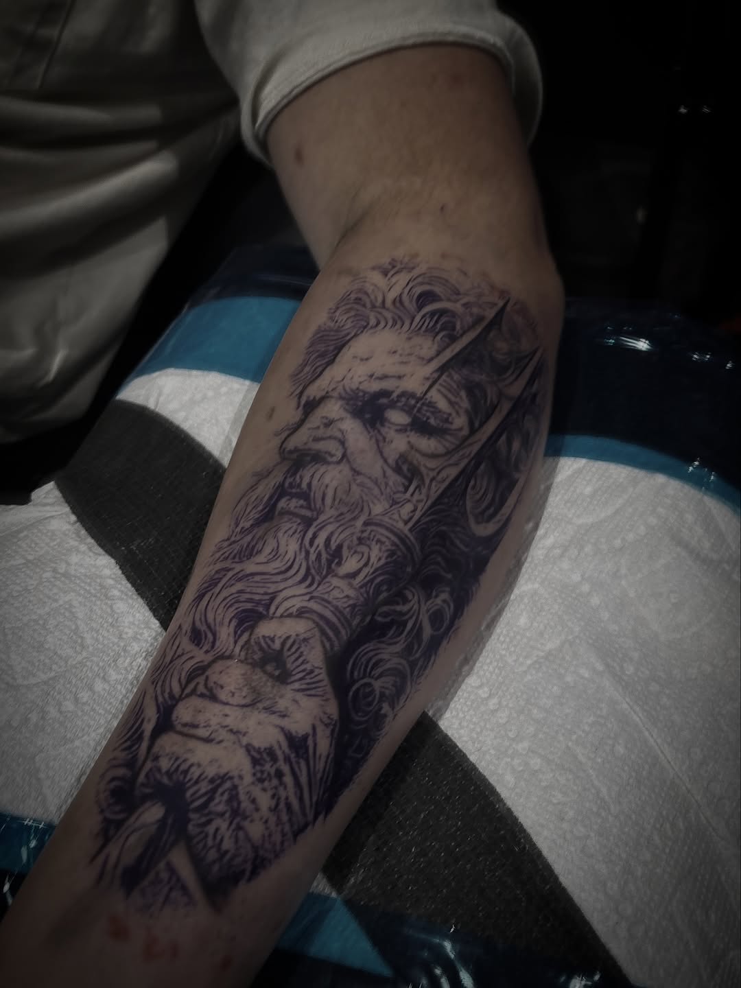 Tattoo by @mattbrookstattoo — realism, black_and_grey