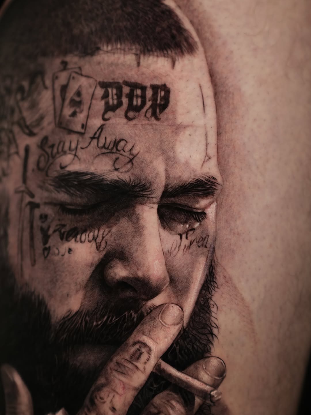 Tattoo by @pinedatattoo79 โ realism, black_and_grey