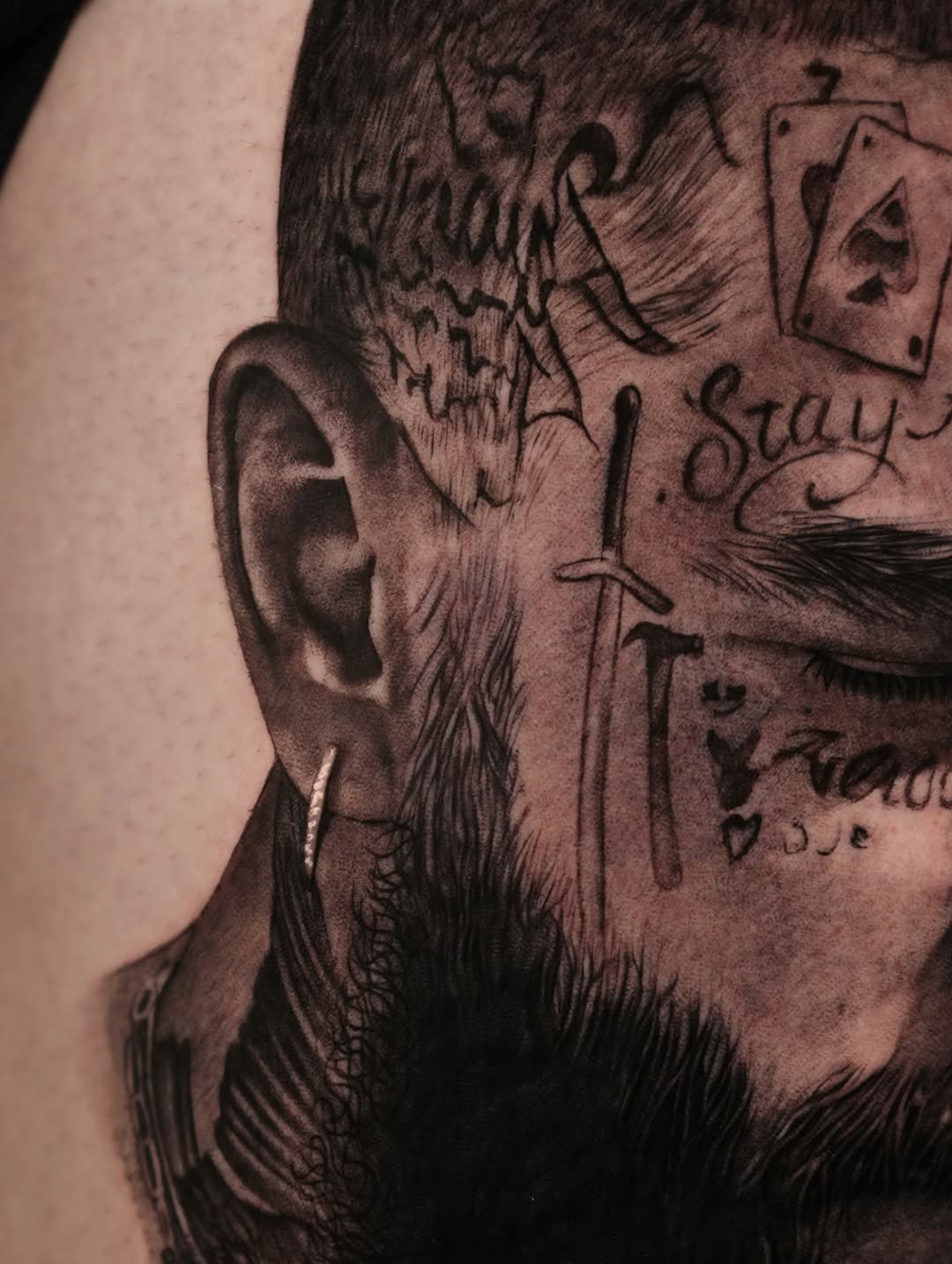Tattoo by @pinedatattoo79 โ black_and_grey, realism